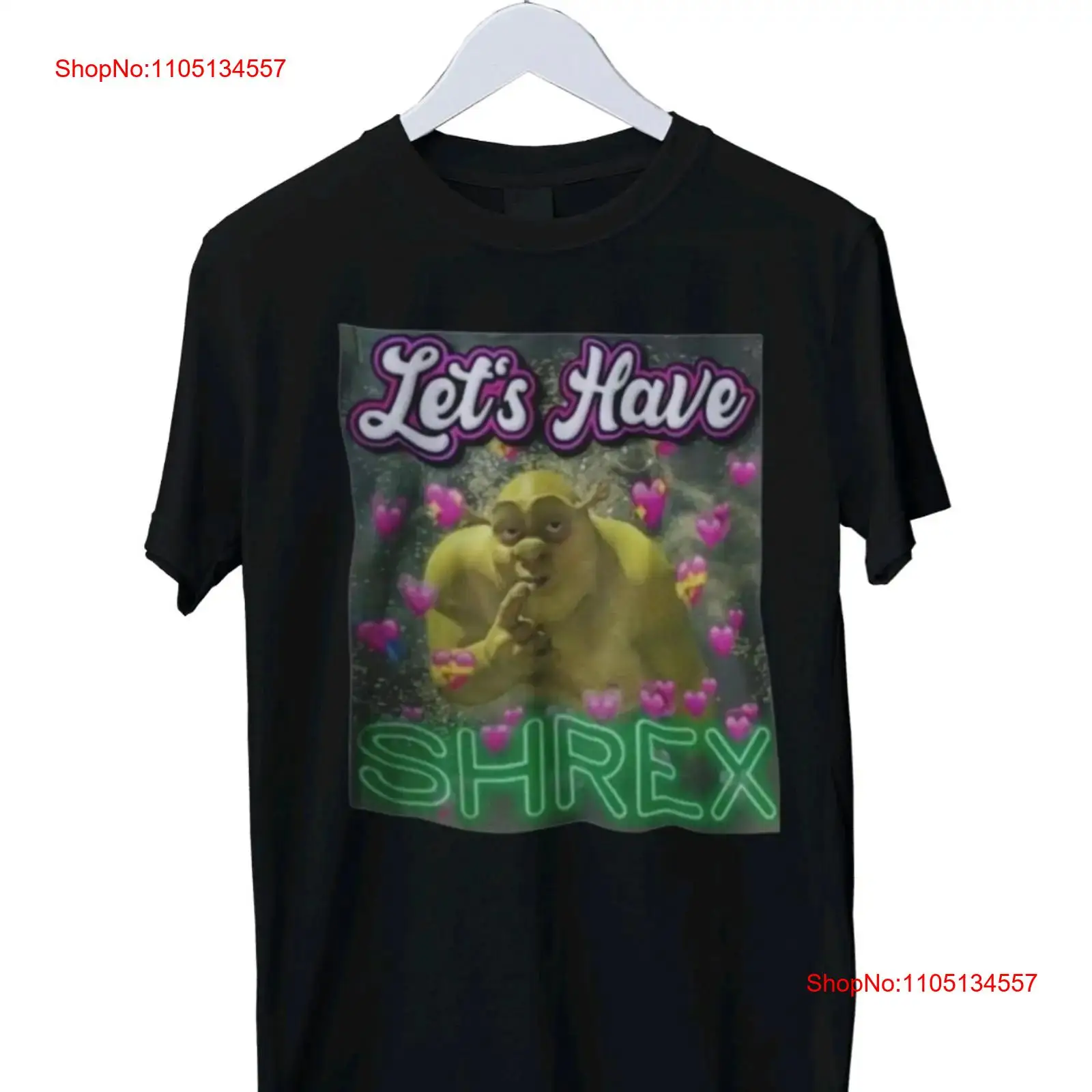 Men'S Fashion Xxl - Kaos Lucu Lets Have Shrex Meme