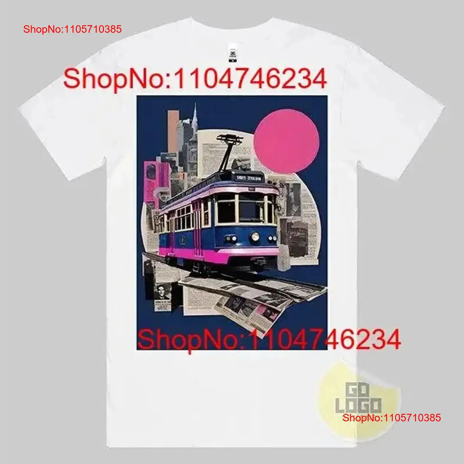 Mens Fashion Melbourne - Kaos TRAM MELBOURNE AUSTRALIA KLASIK Desain
