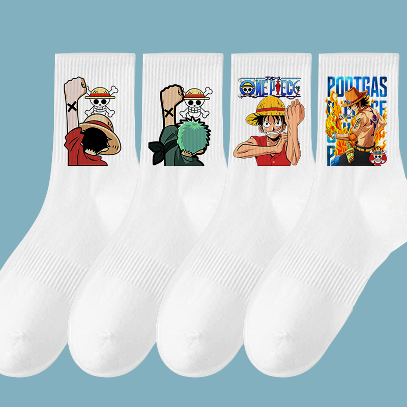 Socks Ankle Men - Kaus Kaki Panjang Olahraga Pria Anime