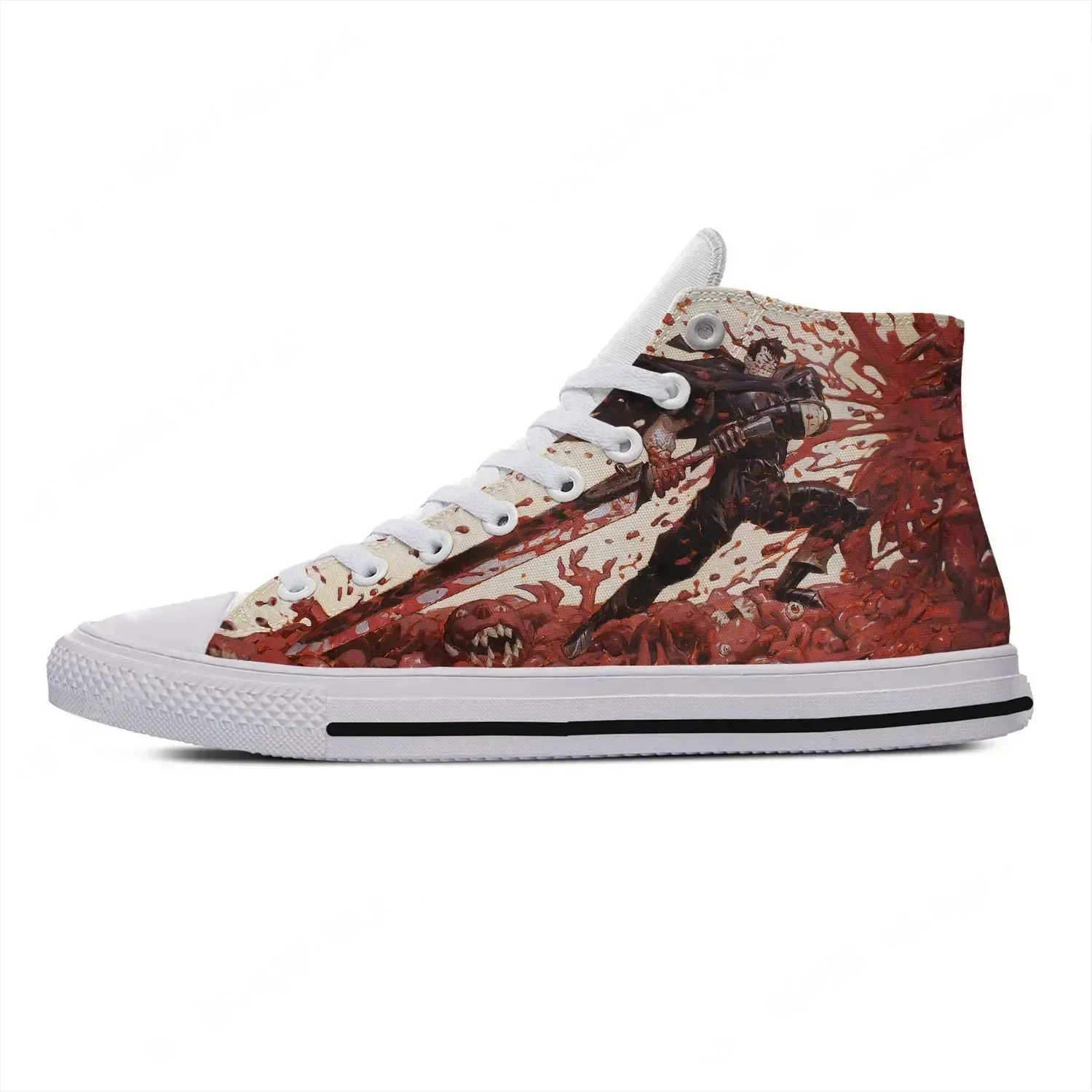 Men'S Fashion Running Shoes - Sepatu Sneakers Anime Berserk Guts High
