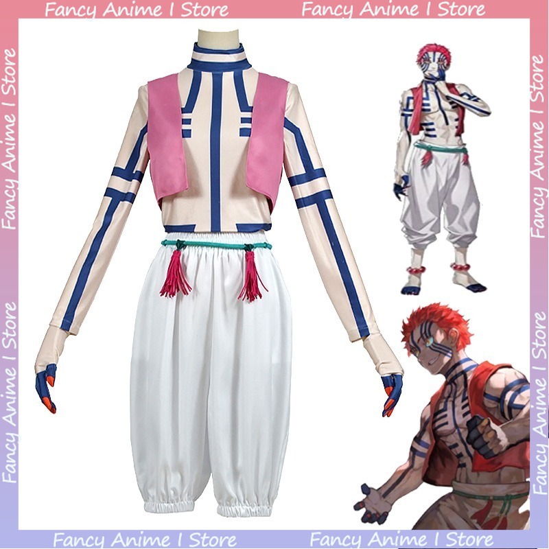Men'S Fashion Korea - Kostum Cosplay Anime Akaza Pakaian Pesta