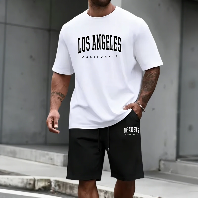 Mens Fashion Ideas - Setelan Olahraga Pria Atasan Lengan Pendek