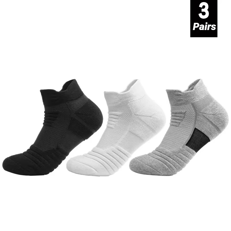 Socks Ankle Men - 3 Pasang Kaus Kaki Sepak Bola