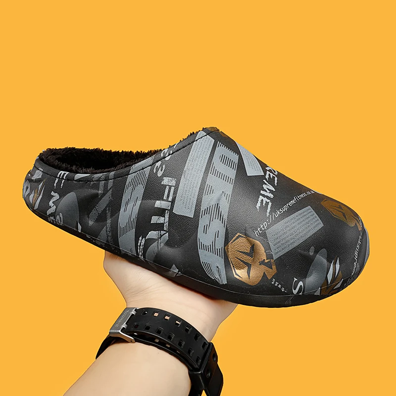Men'S Fashion Line - Sandal Selop Musim Dingin Pria Wanita,