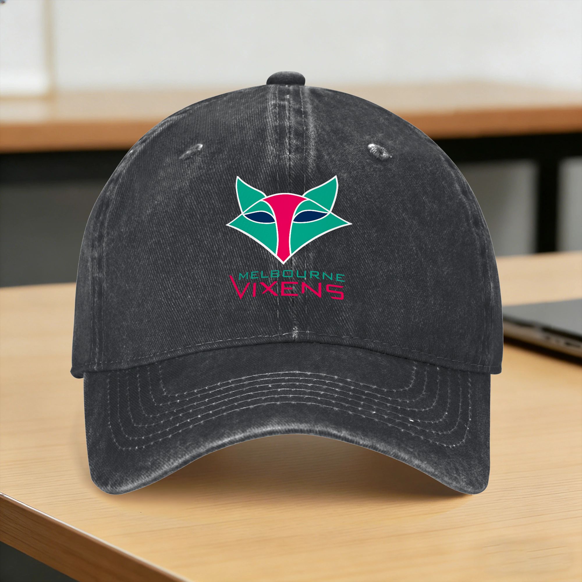 Mens Fashion Melbourne - Melbourne Vixens 2026 Topi Bisbol Model