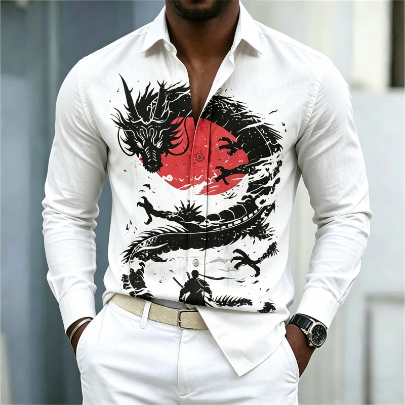 Mens Fashion Ideas - Kemeja Pria Terbaru 2026 Putih Hitam