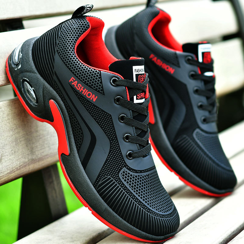 Men'S Fashion Running Shoes - Sepatu Kasual Pria Sepatu Olahraga Bersirkulasi