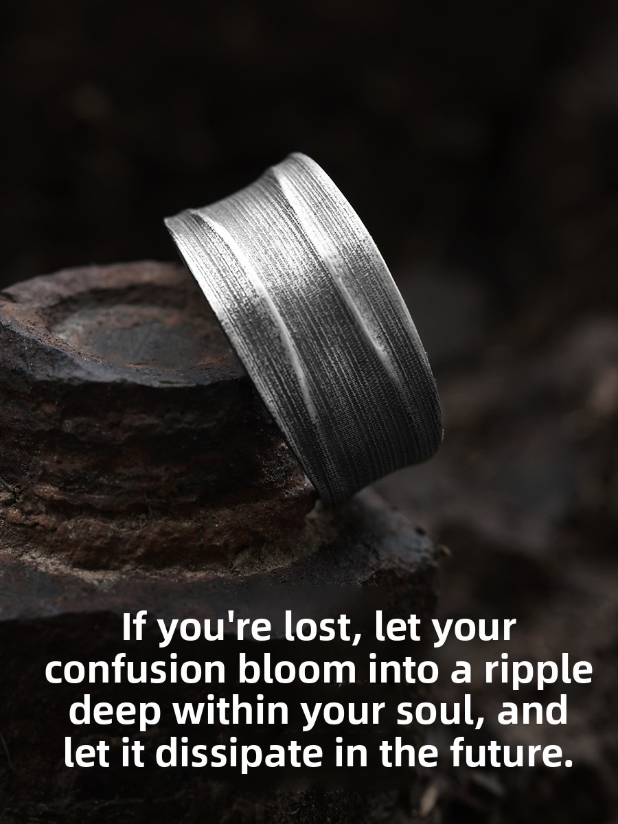 Men'S Fashion Rings - Cincin Pria Original Yinsu Wide Band