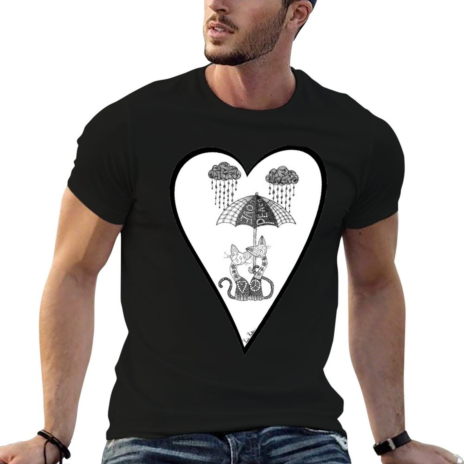 Kaos Seattle Kitties under Umb - Men'S Fashion Umbrella ulasan dan harga
