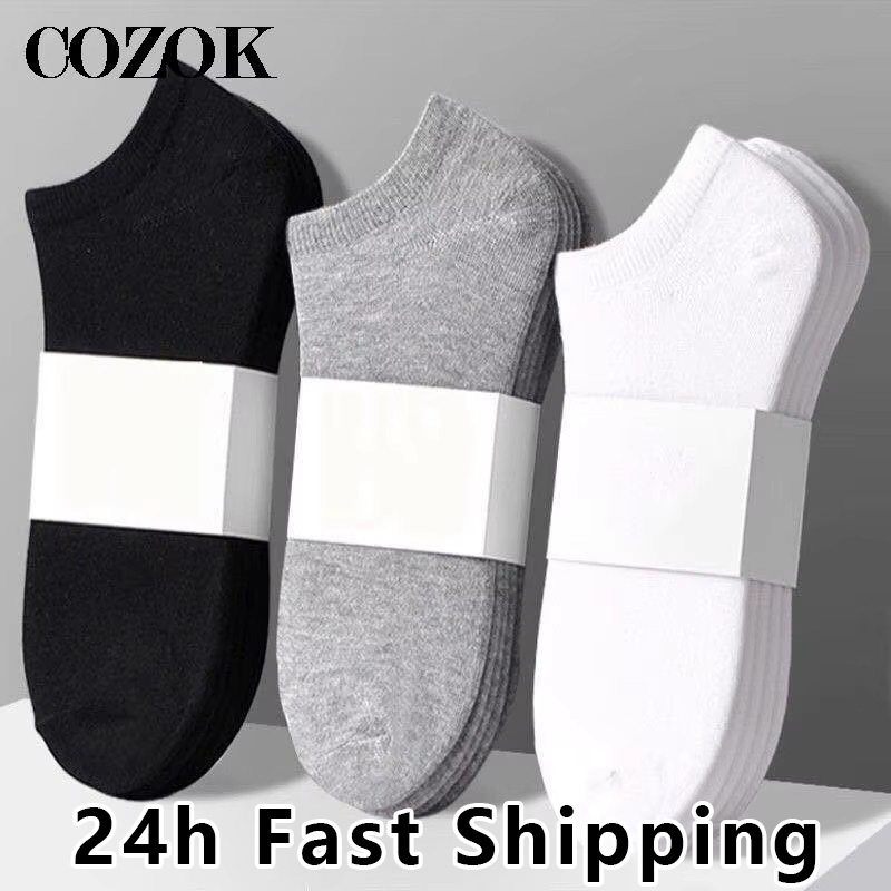 10 Buah = 5 Pasang Kaus Kaki P - Socks Ankle Men ulasan dan harga