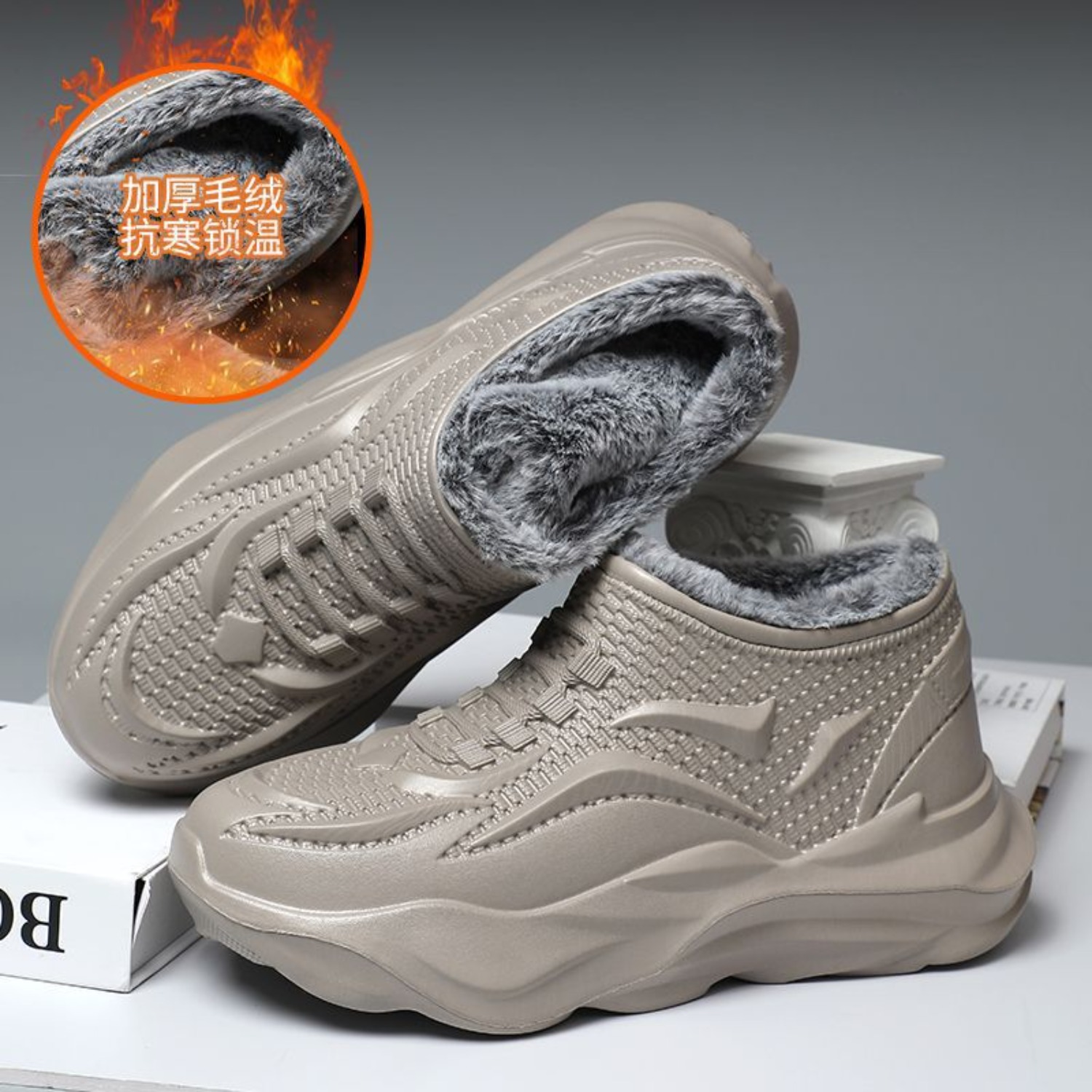 Sepatu Bot Salju Anti Selip Ta - Men'S Fashion Line ulasan dan harga