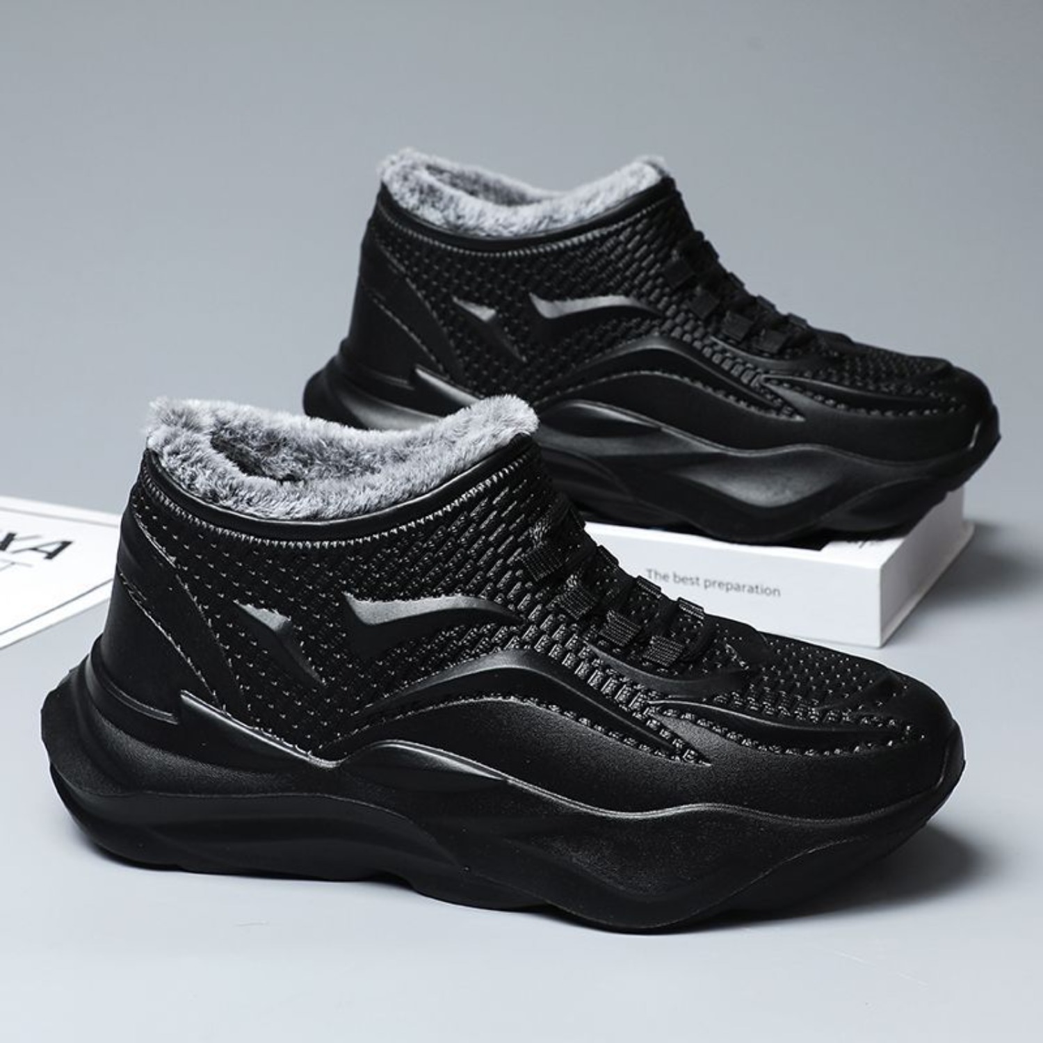 Sepatu Bot Salju Anti Selip Ta - Men'S Fashion Line ulasan dan harga
