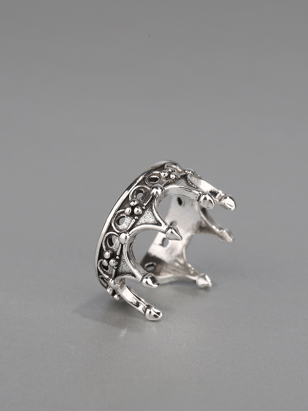 Cincin Mahkota Gotik Desain Te - Men'S Fashion Rings ulasan dan harga