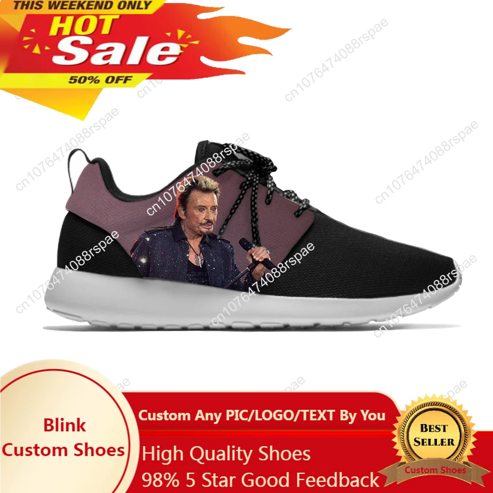 Rock Star Johnny Hallyday musi - Men'S Fashion Running Shoes ulasan dan harga