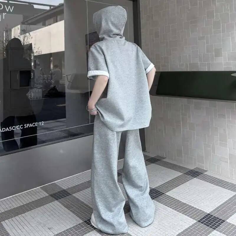 LUZHEN Atasan Original Lengan  - Men'S Fashion Loose Pants ulasan dan harga