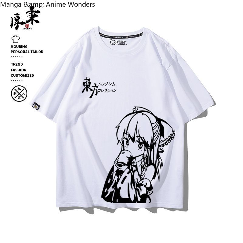 Kaus Lengan Pendek Anime Touho - Men'S Fashion Korea ulasan dan harga