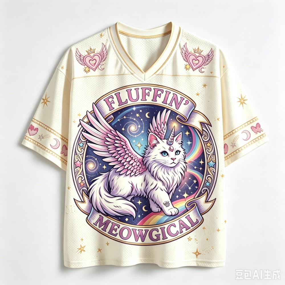 Kaos V-neck Pria Motif Kucing  - Men'S Fashion V Neck T Shirts ulasan dan harga