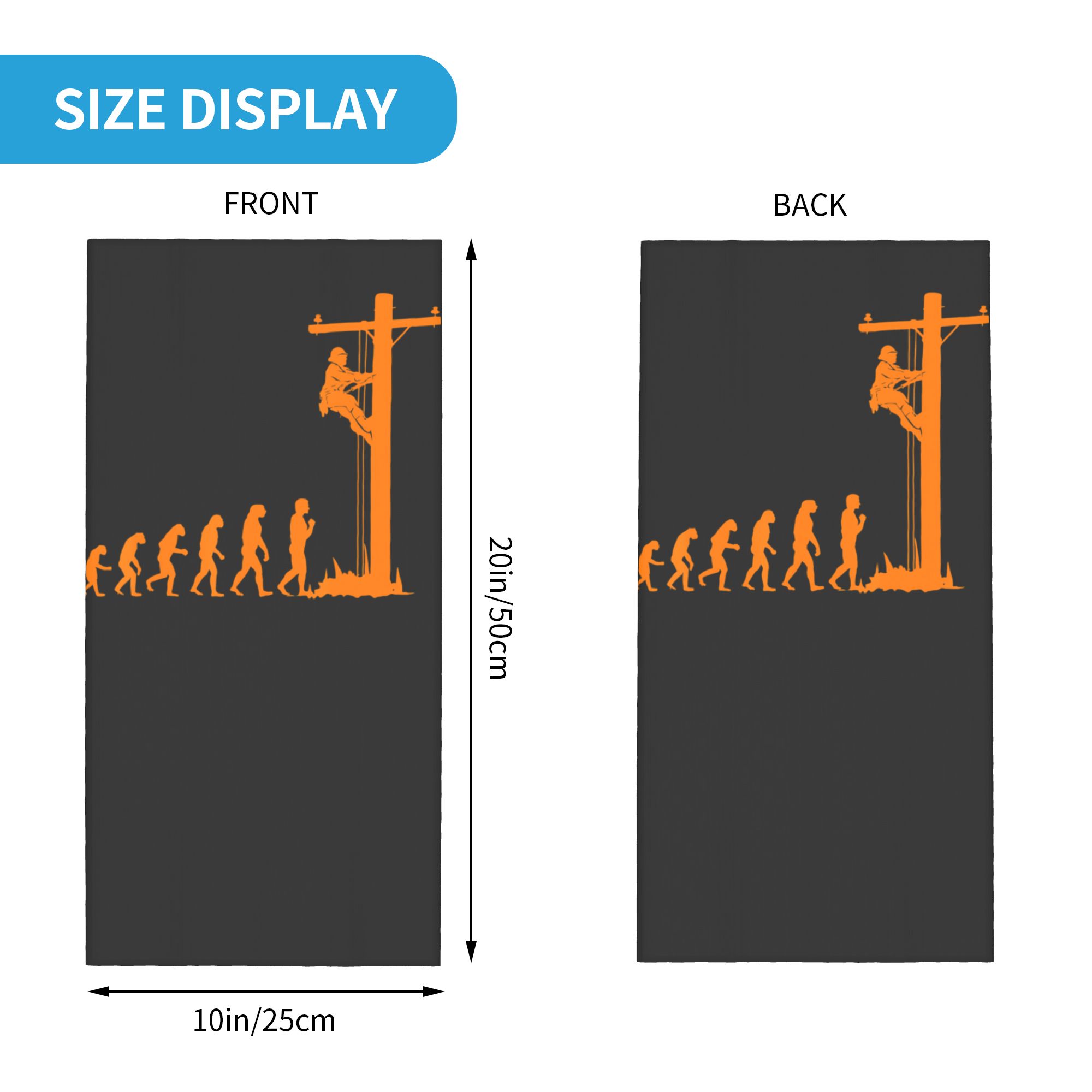 Bandana Leher Lineman Unik Ker - Men'S Fashion Evolution ulasan dan harga