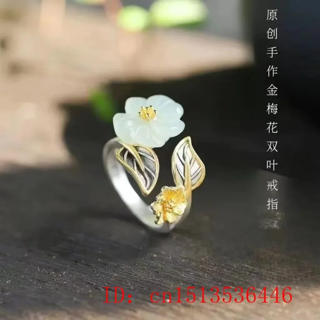 925 Perak Putih Hetian Giok Bu - Men'S Fashion Rings ulasan dan harga