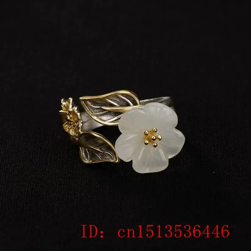 925 Perak Putih Hetian Giok Bu - Men'S Fashion Rings ulasan dan harga