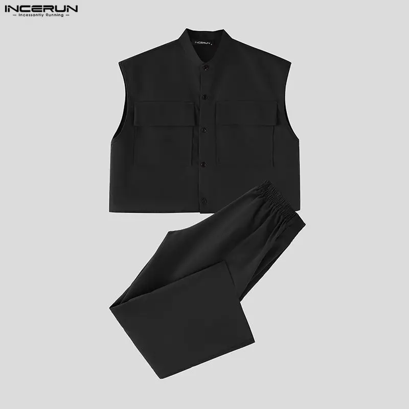 INCERUN Set Pria Atasan Crop T - Mens Fashion Ideas ulasan dan harga