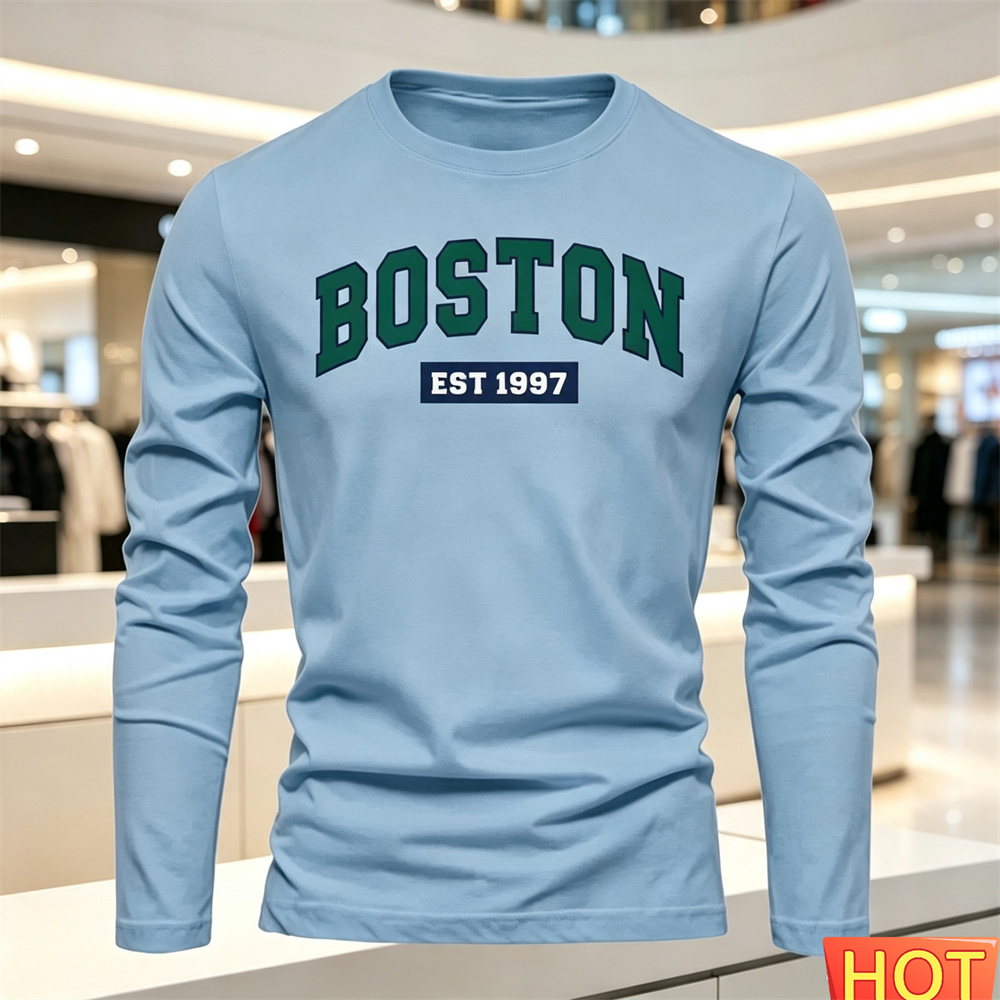 Kaos Lengan Panjang Pria Musim - Mens Fashion Ideas ulasan dan harga