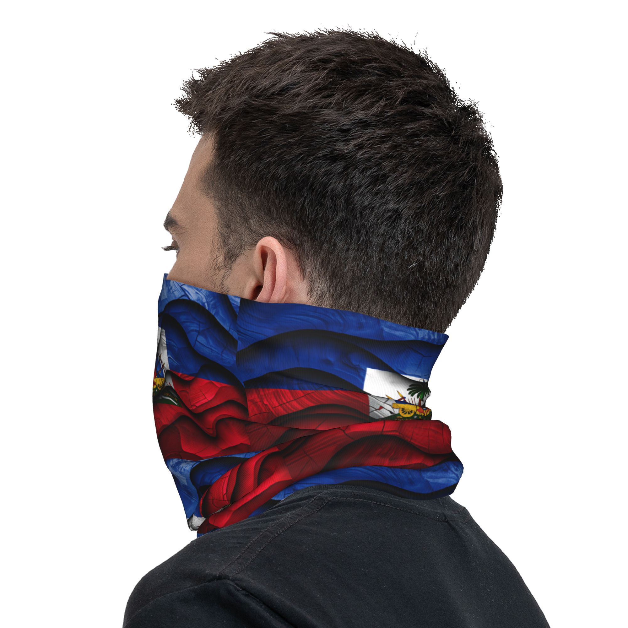 Balaclava Bendera Haiti Masker - Men'S Fashion Rings ulasan dan harga