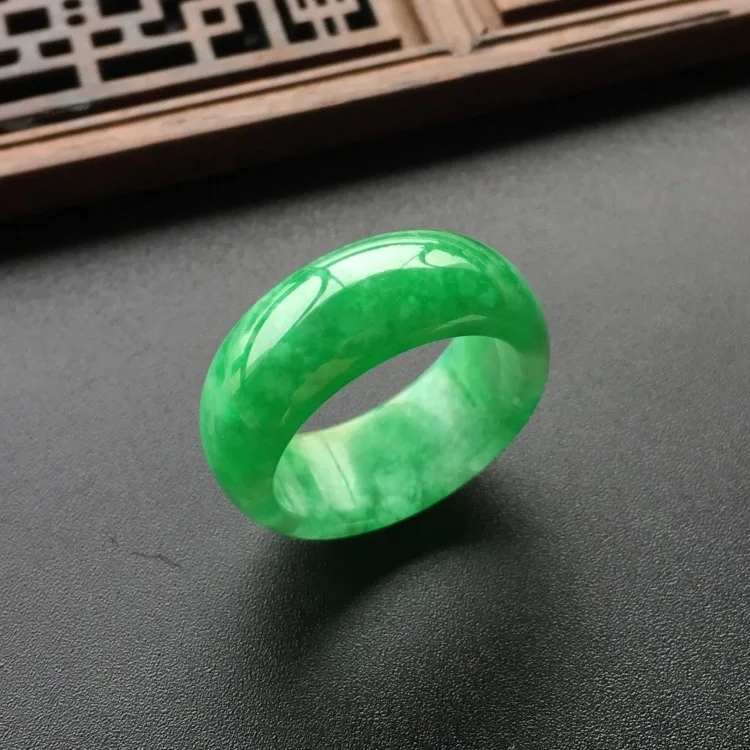 Alam Hijau Cincin Giok Jadeite - Men'S Fashion Rings ulasan dan harga