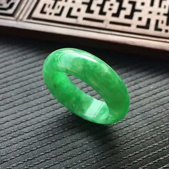 Alam Hijau Cincin Giok Jadeite - Men'S Fashion Rings ulasan dan harga