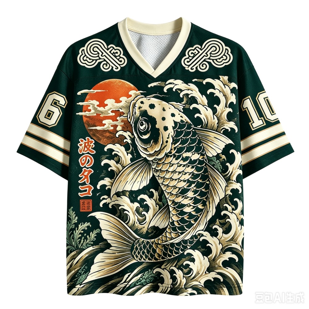Kaos Pria V-Neck Cetak 3D Moti - Men'S Fashion V Neck T Shirts ulasan dan harga