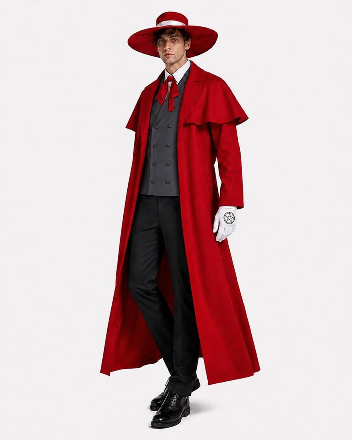Kostum Cosplay Anime Alucard P - Mens Fashion Vest ulasan dan harga