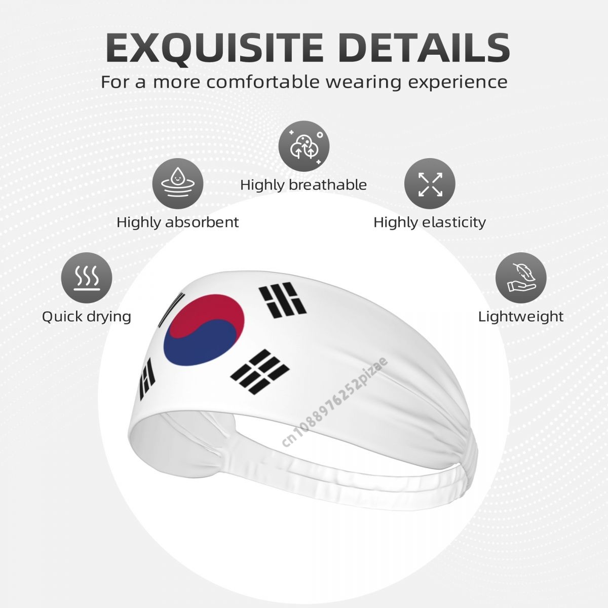 Ikat Kepala Lebar Elastis Pria - Men'S Fashion Korea ulasan dan harga