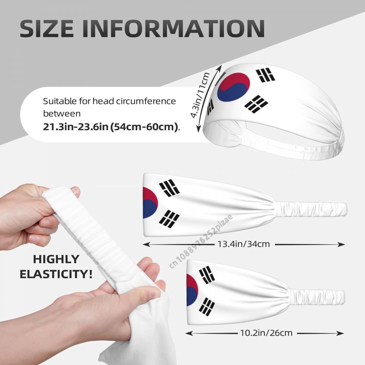 Ikat Kepala Lebar Elastis Pria - Men'S Fashion Korea ulasan dan harga