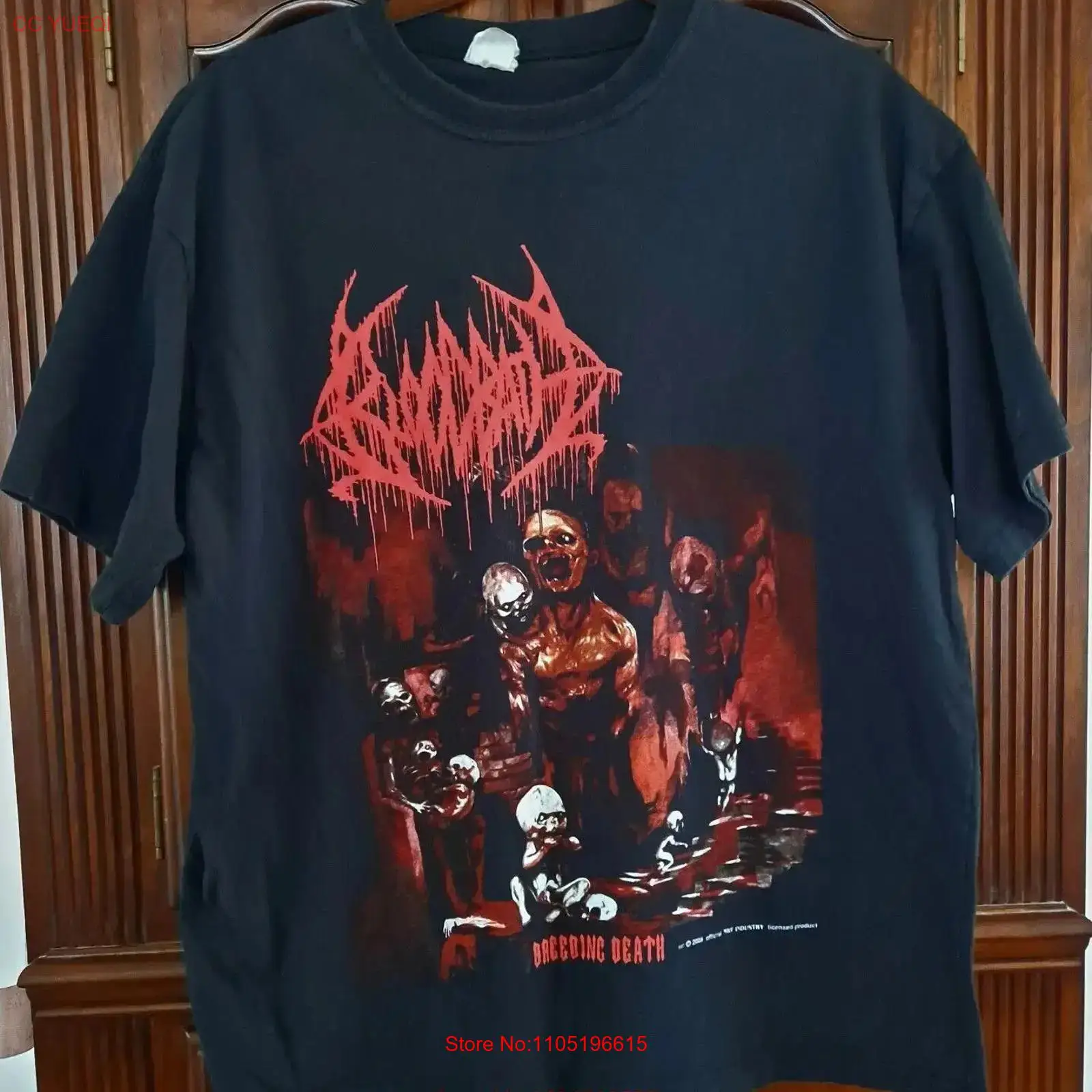 BLOODBATH Breeding Death T Shi - Men'S Fashion Xxl ulasan dan harga