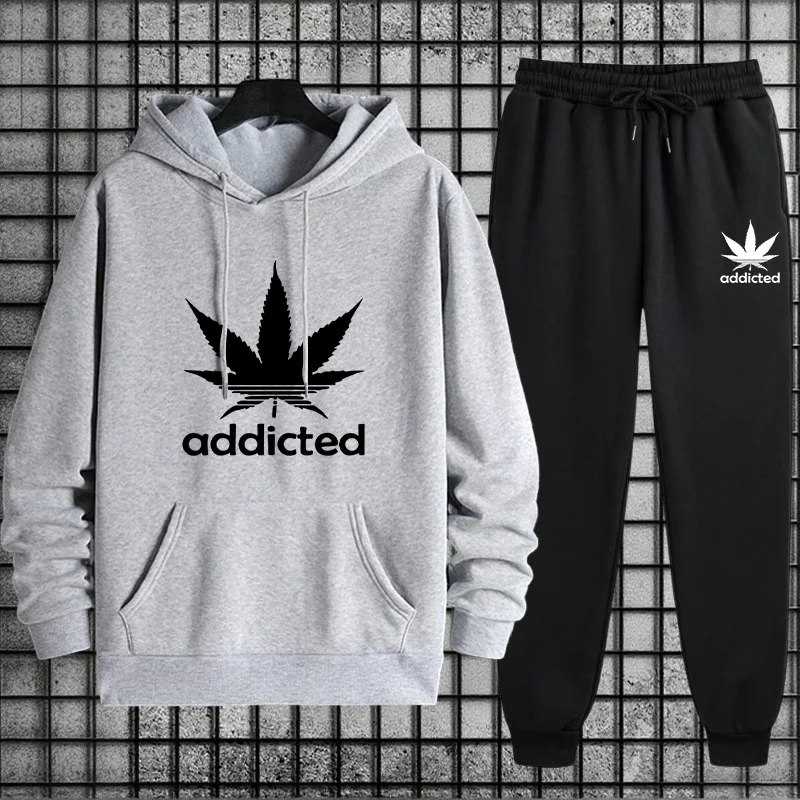 Setelan Olahraga Pria Hoodie + - Mens Fashion Urban ulasan dan harga