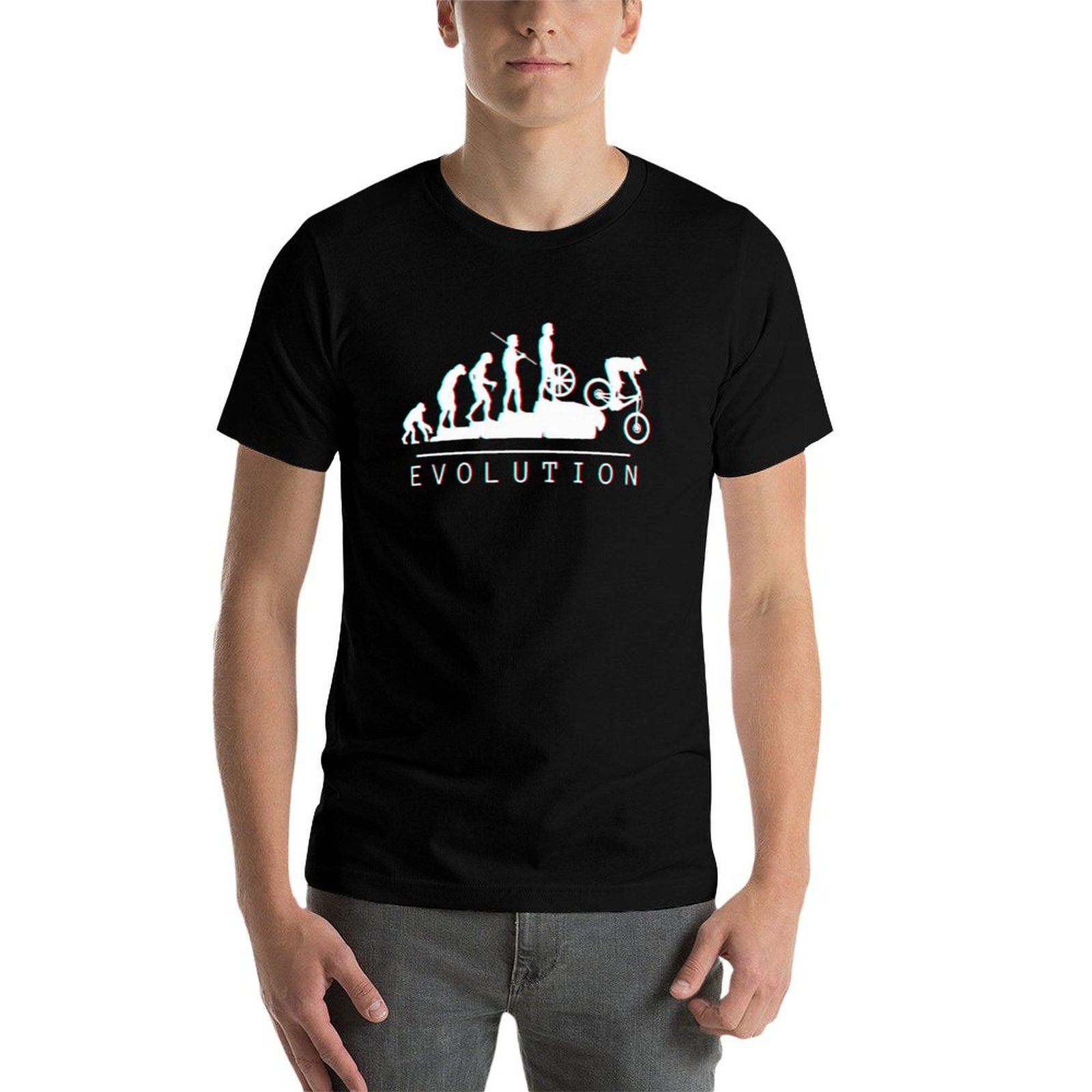Kaos MTB Evolution (Putih) Kao - Men'S Fashion Evolution ulasan dan harga