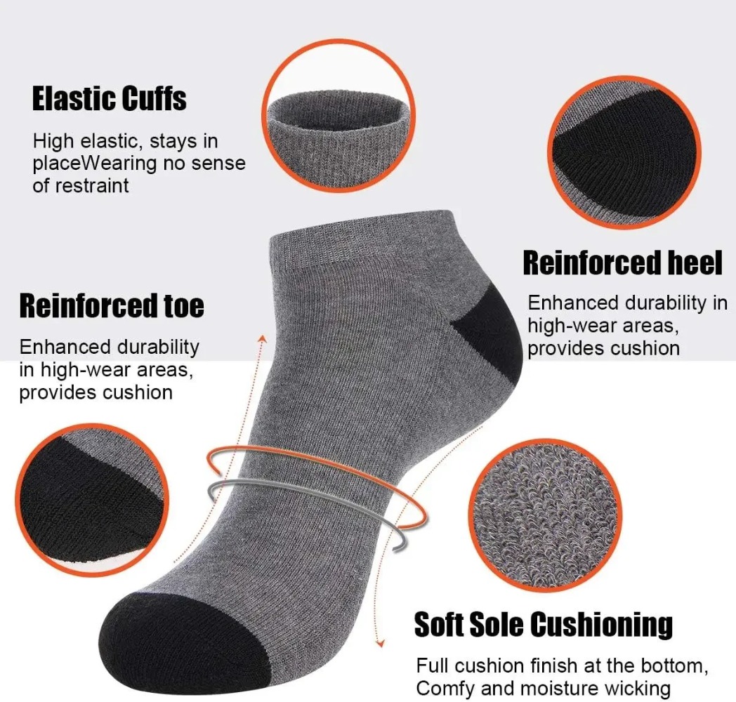 1-10 Pasang Kaus Kaki Musim Pa - Socks Ankle Men ulasan dan harga