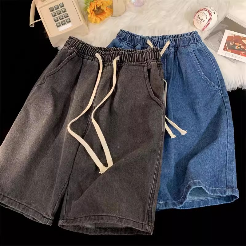 Celana Jeans Pria Gaya Korea V - Men'S Fashion Loose Pants ulasan dan harga
