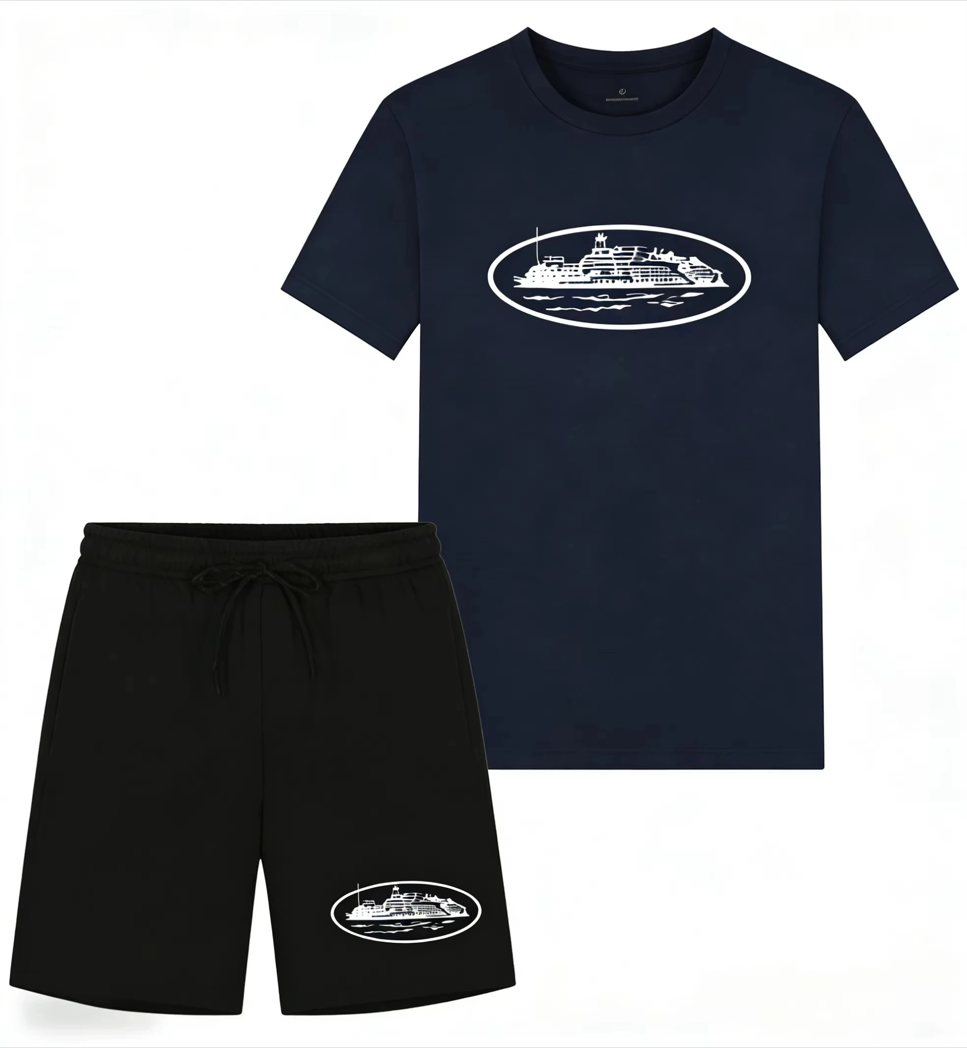 Kaos dan Celana Pendek Motif P - Mens Fashion Ideas ulasan dan harga