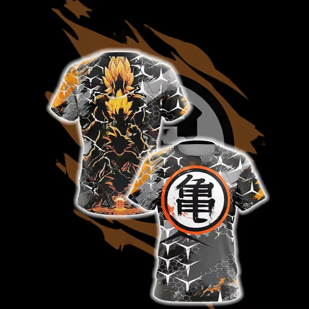 Kaos 3D Print Tema Dragon Ball - Men'S Fashion Evolution ulasan dan harga