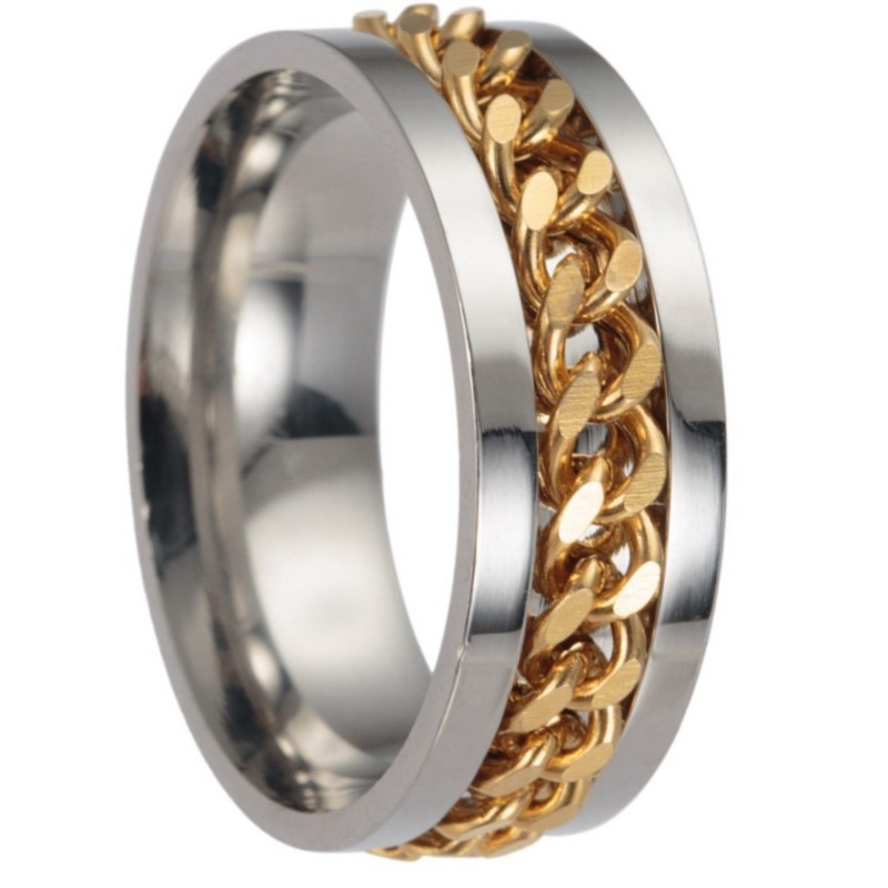 5pcs 7/8/9/10/11/12 Ring Core  - Men'S Fashion Rings ulasan dan harga