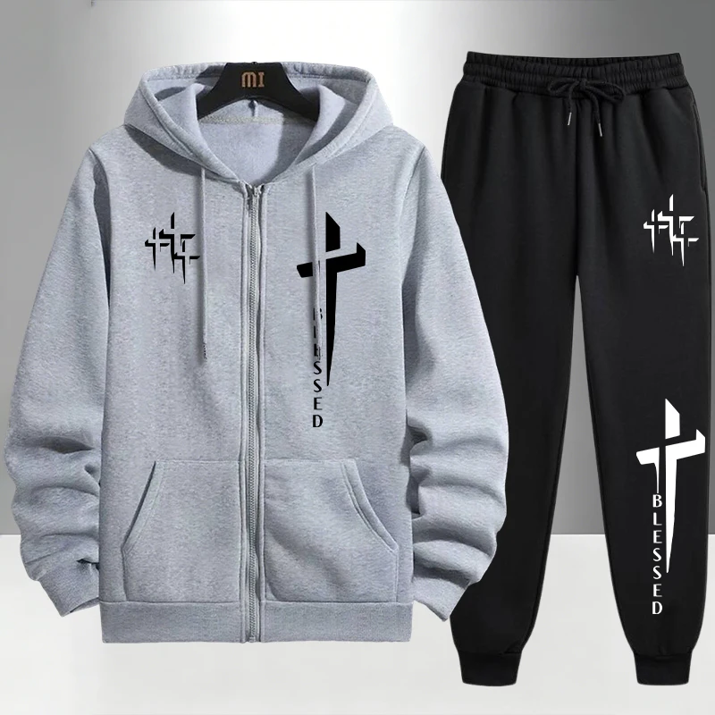 Setelan Training Pria Motif Sa - Mens Fashion Urban ulasan dan harga