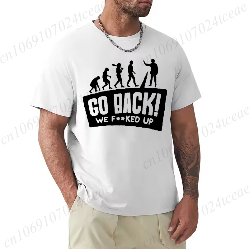 Kaos Pria Bertema Evolusi Ukur - Men'S Fashion Evolution ulasan dan harga