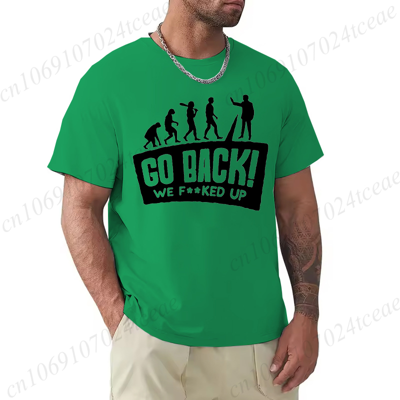 Kaos Pria Bertema Evolusi Ukur - Men'S Fashion Evolution ulasan dan harga