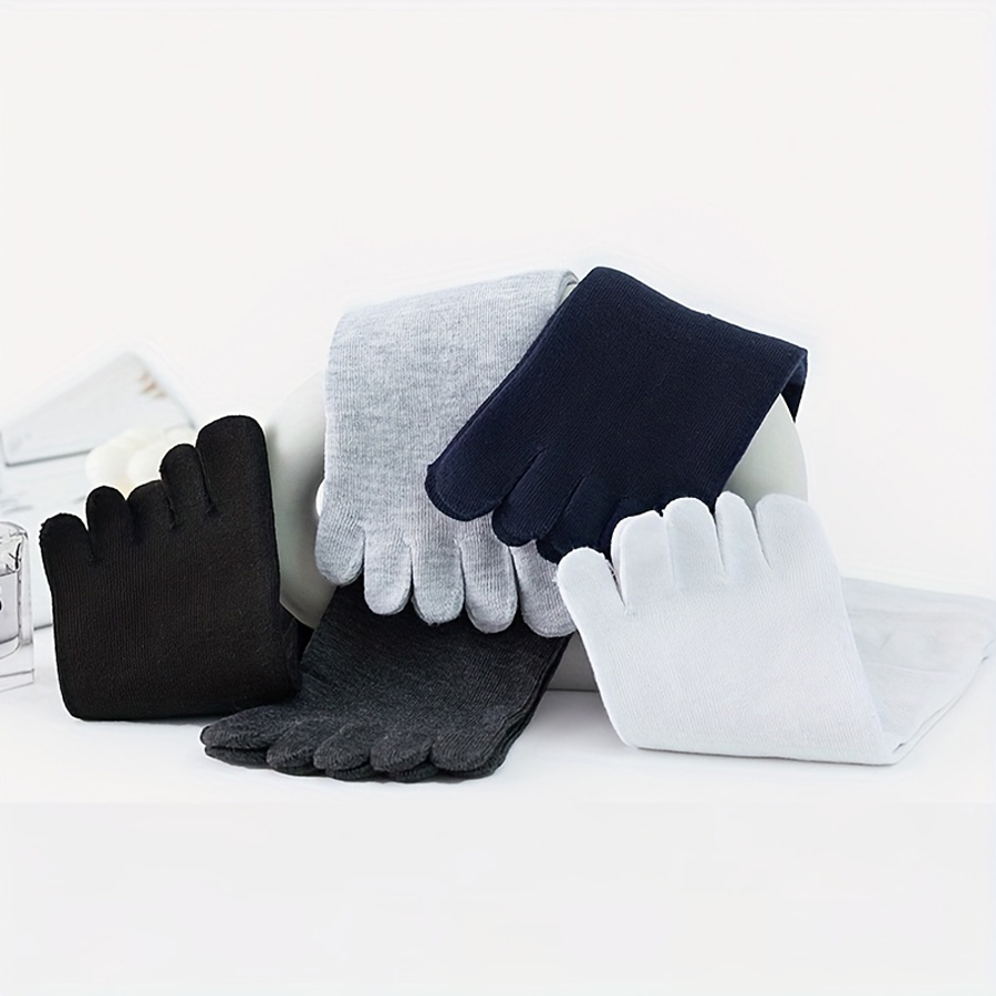 1/5/12 Pasang Kaus Kaki Jari K - Socks Ankle Men ulasan dan harga