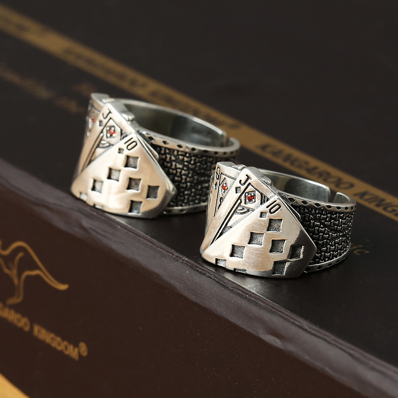 Cincin perak Thailand kreatif  - Men'S Fashion Rings ulasan dan harga
