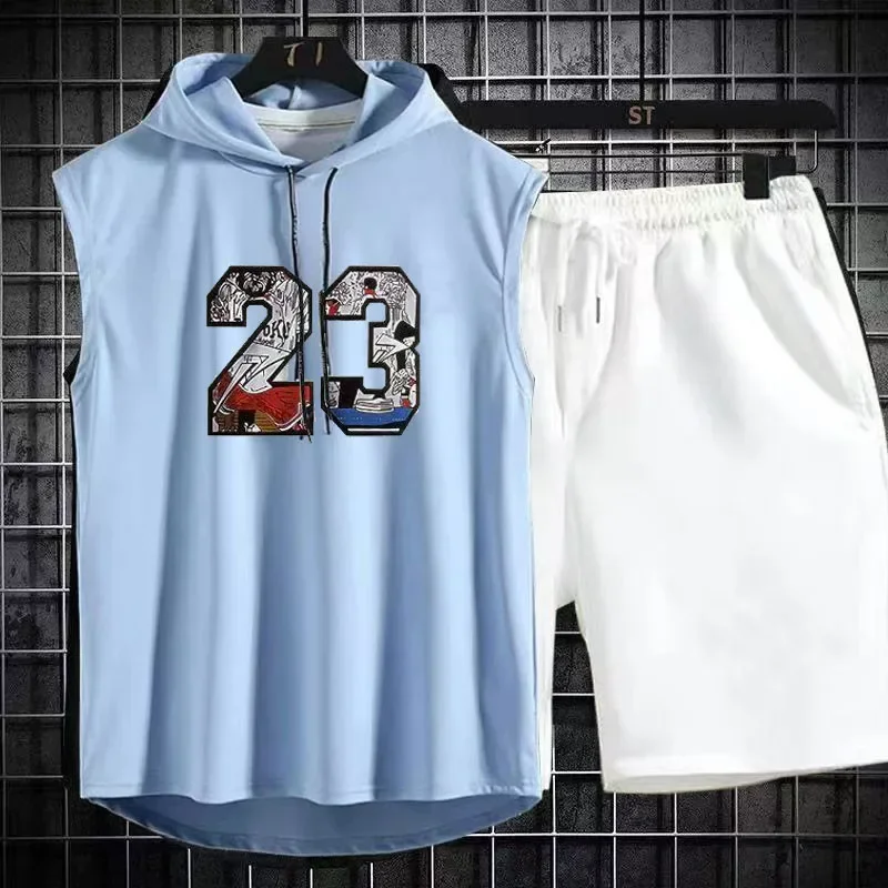 Set Dua Potong Pria Musim Pana - Men'S Fashion V Neck T Shirts ulasan dan harga